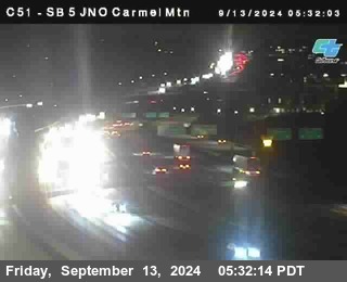 SB 5 at Carmel Mountain Rd.