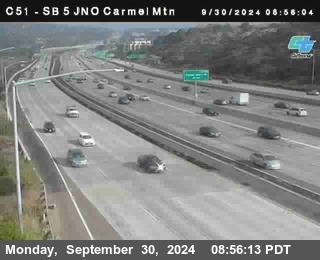 SB 5 at Carmel Mountain Rd.