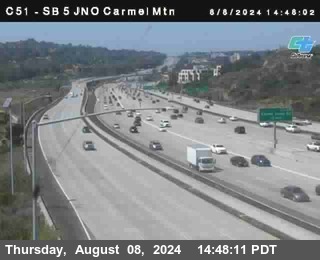 SB 5 at Carmel Mountain Rd.