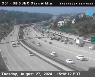 SB 5 at Carmel Mountain Rd.