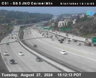 SB 5 at Carmel Mountain Rd.