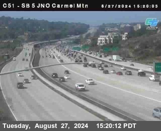 SB 5 at Carmel Mountain Rd.