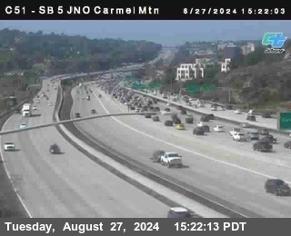 SB 5 at Carmel Mountain Rd.