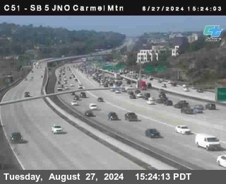 SB 5 at Carmel Mountain Rd.