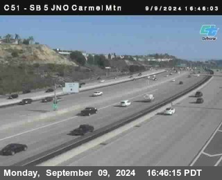 SB 5 at Carmel Mountain Rd.