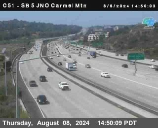 SB 5 at Carmel Mountain Rd.