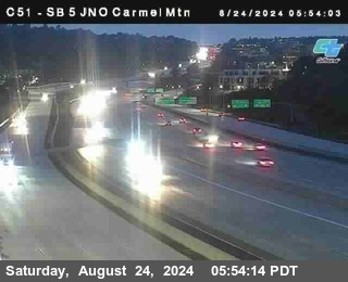 SB 5 at Carmel Mountain Rd.