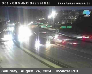 SB 5 at Carmel Mountain Rd.