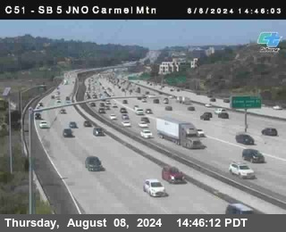 SB 5 at Carmel Mountain Rd.