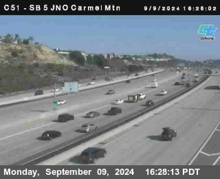 SB 5 at Carmel Mountain Rd.