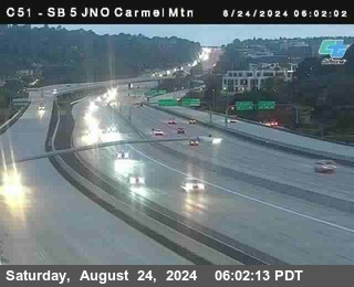 SB 5 at Carmel Mountain Rd.