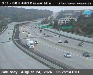 SB 5 at Carmel Mountain Rd.