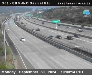 SB 5 at Carmel Mountain Rd.