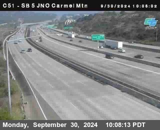 SB 5 at Carmel Mountain Rd.