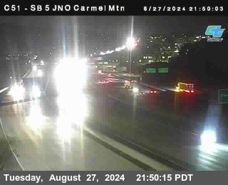 SB 5 at Carmel Mountain Rd.