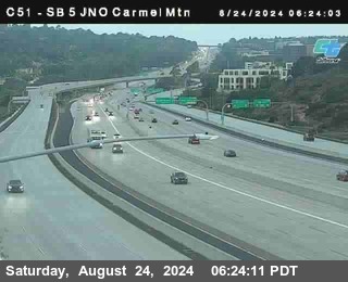 SB 5 at Carmel Mountain Rd.