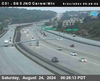 SB 5 at Carmel Mountain Rd.