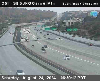 SB 5 at Carmel Mountain Rd.