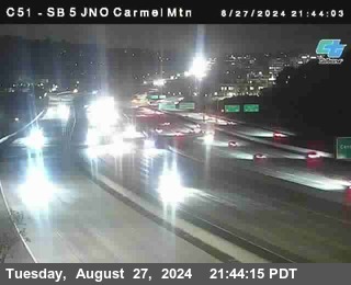 SB 5 at Carmel Mountain Rd.