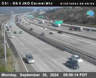 SB 5 at Carmel Mountain Rd.