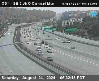 SB 5 at Carmel Mountain Rd.