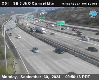 SB 5 at Carmel Mountain Rd.