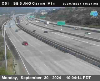 SB 5 at Carmel Mountain Rd.