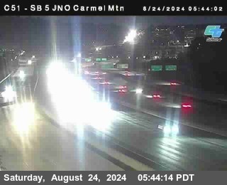 SB 5 at Carmel Mountain Rd.