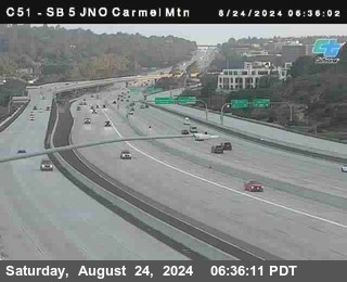 SB 5 at Carmel Mountain Rd.