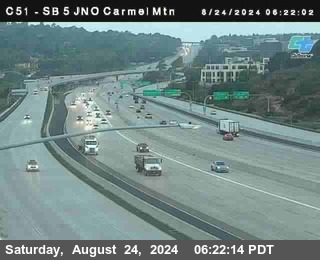 SB 5 at Carmel Mountain Rd.