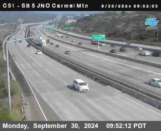 SB 5 at Carmel Mountain Rd.