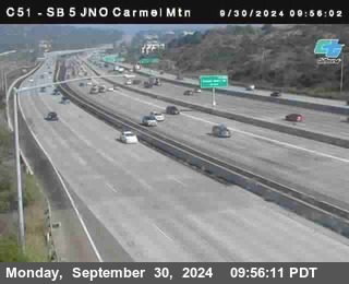 SB 5 at Carmel Mountain Rd.