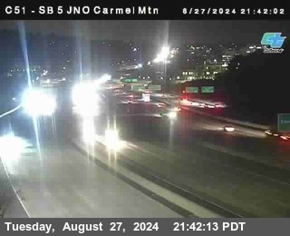 SB 5 at Carmel Mountain Rd.