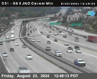 SB 5 at Carmel Mountain Rd.