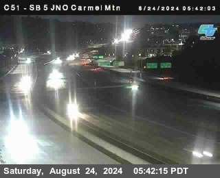 SB 5 at Carmel Mountain Rd.