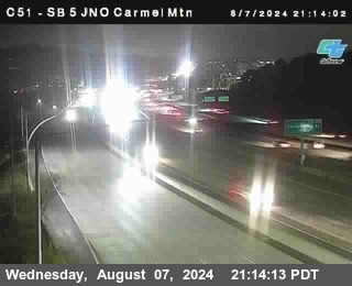 SB 5 at Carmel Mountain Rd.