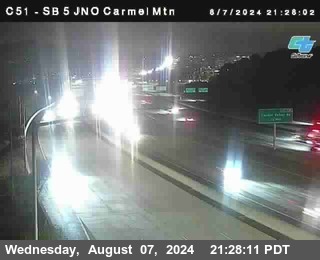 SB 5 at Carmel Mountain Rd.