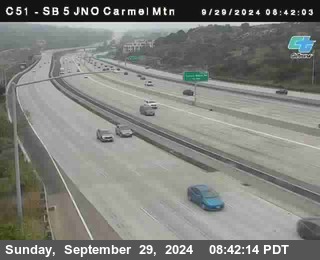 SB 5 at Carmel Mountain Rd.