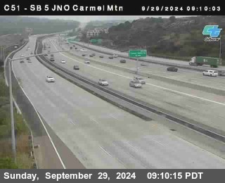 SB 5 at Carmel Mountain Rd.