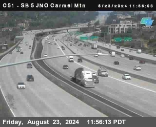 SB 5 at Carmel Mountain Rd.