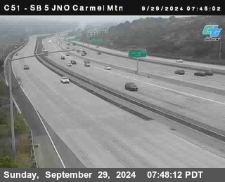 SB 5 at Carmel Mountain Rd.