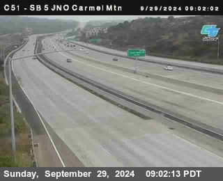 SB 5 at Carmel Mountain Rd.