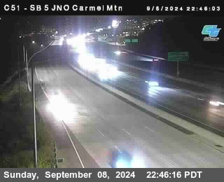 SB 5 at Carmel Mountain Rd.