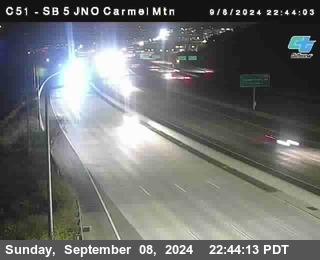 SB 5 at Carmel Mountain Rd.