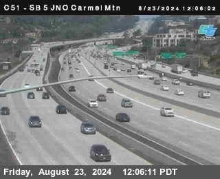 SB 5 at Carmel Mountain Rd.