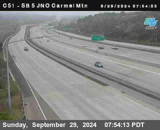 SB 5 at Carmel Mountain Rd.