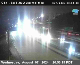 SB 5 at Carmel Mountain Rd.