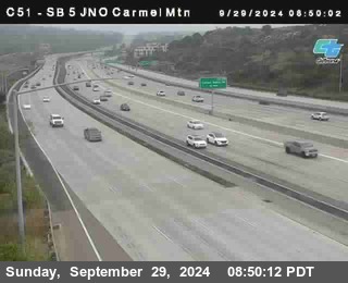 SB 5 at Carmel Mountain Rd.