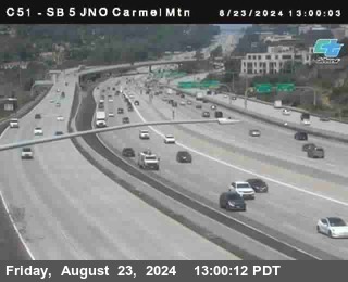 SB 5 at Carmel Mountain Rd.