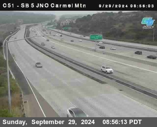 SB 5 at Carmel Mountain Rd.